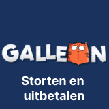 Storten en uitbetalen bij Galleonbet